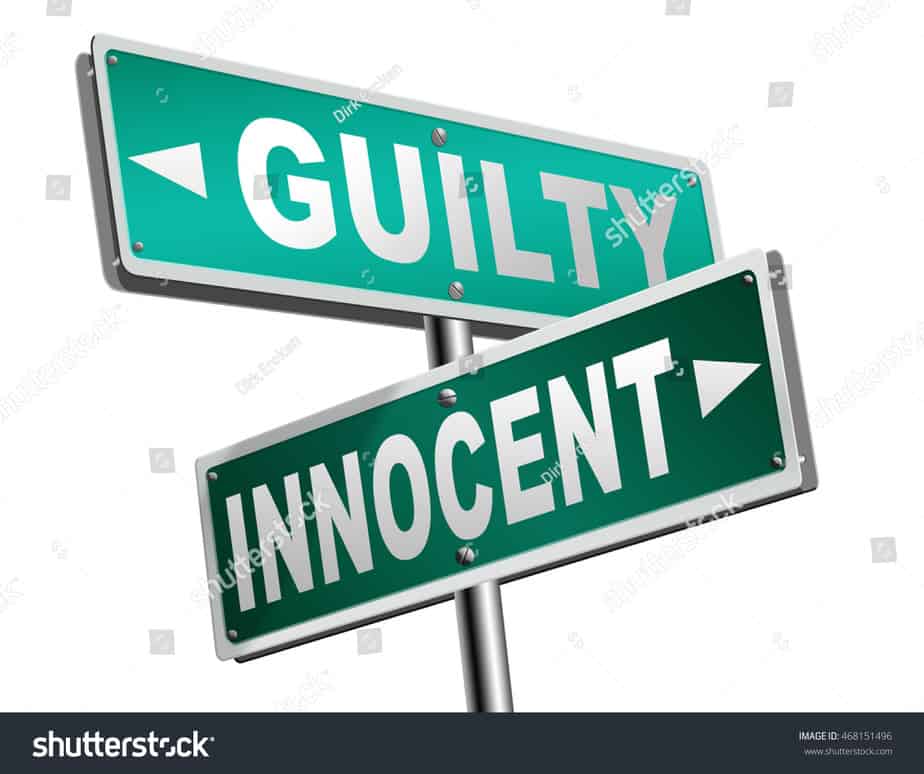 Difference between proven innocent and not proven guilty