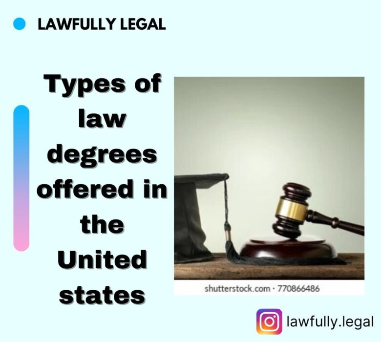 Types of law degrees offered in the United states Lawfully Legal