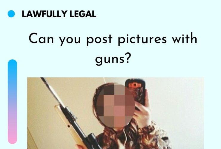 Can you post pictures with guns?