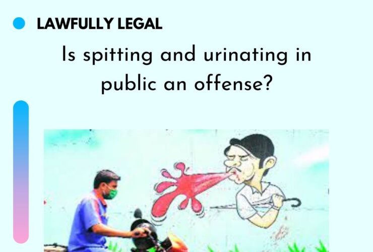 Is spitting and urinating in public an offense?-What are the laws relating to this?