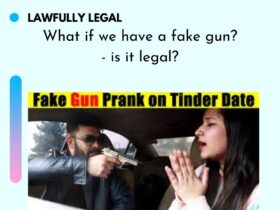 What if we have a fake gun?- is it legal?
