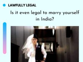 Is it even legal to marry yourself in India?