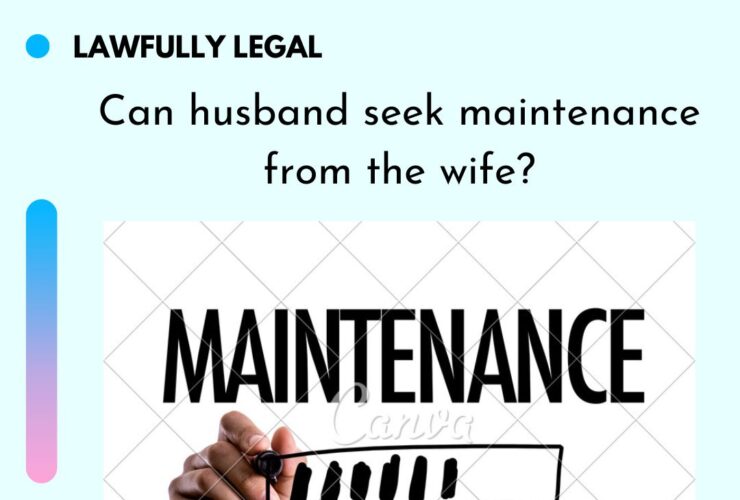 Can husband seek maintenance from the wife?
