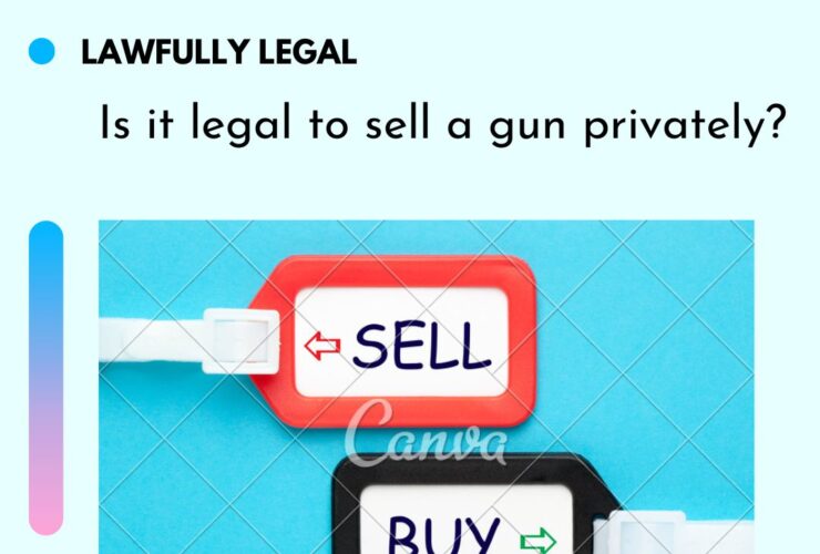 Is it legal to sell a gun privately?