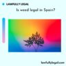 Is weed legal in Spain?